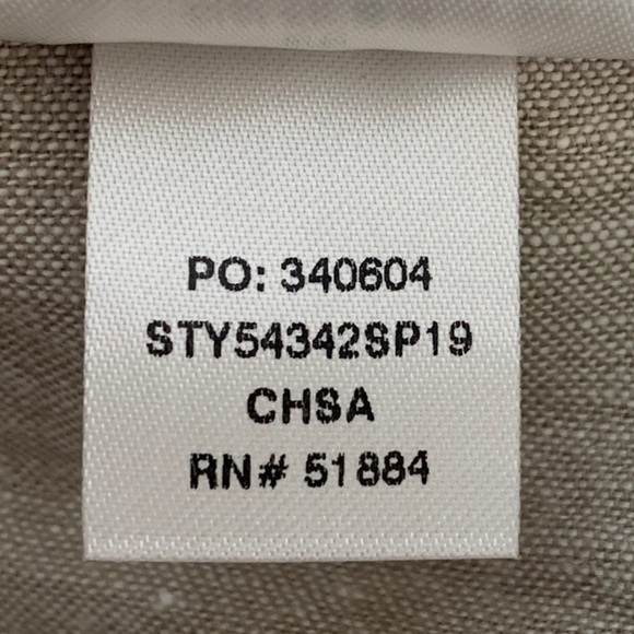 PATAGONIA Island Hemp Cotton Blend Beige Shorts 6" Women's Size 4 - Picture 7 of 7